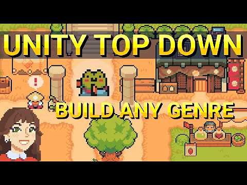 Build Any 2D Top Down Game in Unity | Modular Template Tutorial (45+ Features)