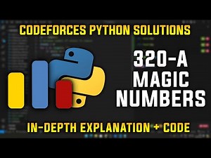320A | Magic Numbers | Codeforces Python Solutions | Explanation + Walkthrough