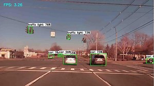 Object Detection on the road with the RPI4!