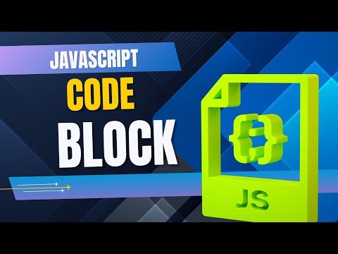 What is a code block in JavaScript?