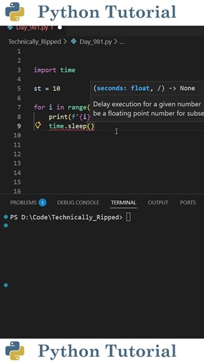 New Year Countdown Script in Python | Python Tutorial