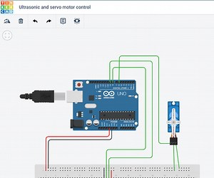 Controlling a Servo With an Ultrasonic Sensor Using Arduino