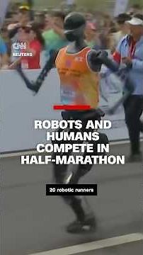 Robots compete with humans in world’s first humanoid half-marathon