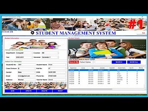 1/2 - How to make student management system in python with database (Mini Project) 1 of 2
