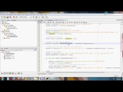 Tip Calculator using Java
