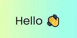Hand Wave Animation Using HTML & CSS