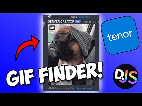 How to make a GIF SEARCH command for your discord bot! || Discord.js V14