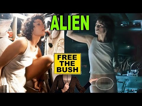 ALIEN 1979 Sci-Fi HORROR Film: Sigourney Weaver 4K Remaster Controversy