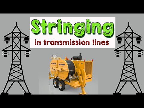 stringing in transmission lines