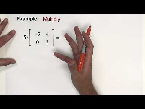 2.1 BASIC OPERATIONS WITH MATRICES