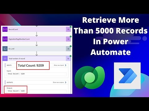 How to retrieve more than 5000 records of Dataverse In Power Automate using Pagination
