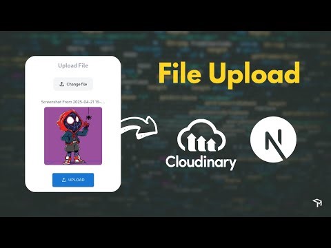 Next.js Cloudinary File Upload Tutorial | Step-by-Step Easy Guide