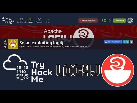 Exploiting Log4j Vulnerability (CVE-2021-44228) - TryHackMe "Solar" Room (by John Hammond)