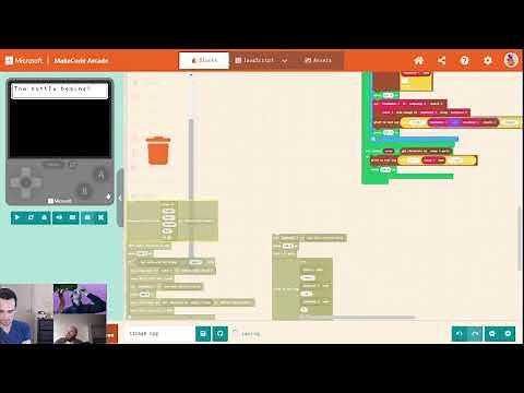 Making a turn-based RPG in MakeCode Arcade: Menus and Enemies and Stats, oh my!