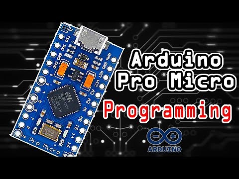 Getting started with the Pro Micro Arduino Board Leonardo || How To Program The Pro Micro atmega32u4