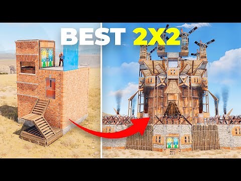 The Best 2X2 - ULTIMATE Small Group RUST Base for 2024