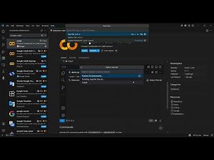 How to installing and activating the Google Colab on Visual Studio code