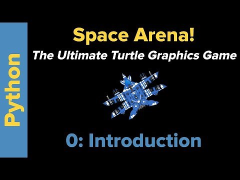 Ultimate Python Turtle Graphics Tutorial: Space Arena Introduction