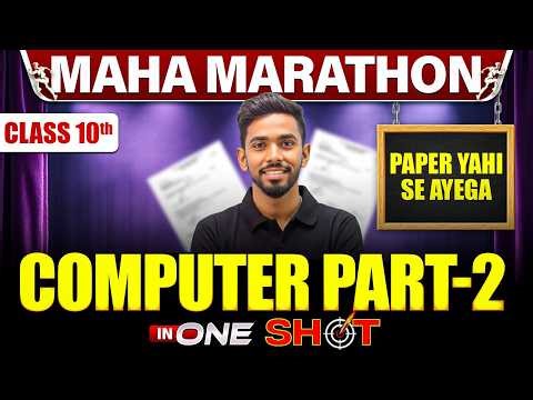 Class 10 ICSE Computer Complete Syllabus Revision | Part-2 | ICSE Class 10 Computer Board Exam 2026