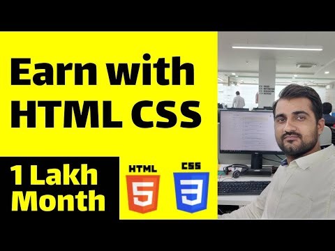 Earn with HTML and CSS | how to make money with HTML and CSS