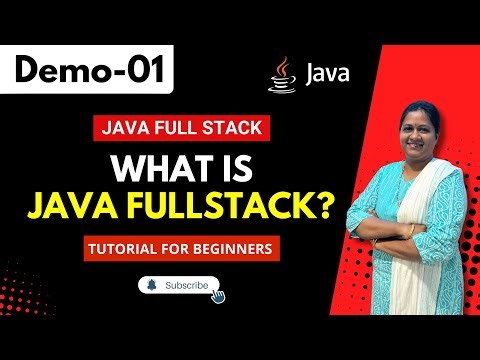 FullStack Demo 01 | What Is Java FullStack? | Beginner's Guide
