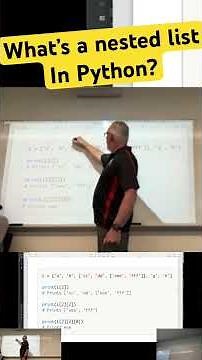 What's a nested list in Python?