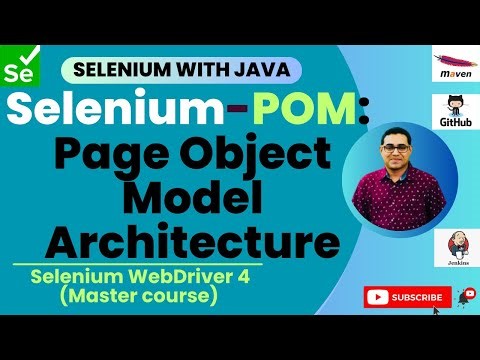 Session 57: Selenium -POM | Understand the Architecture design of Page Object Model💡