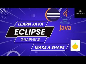 How to create an oval and rectangle shape in Java by using Eclipse|Java for Beginners