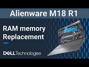 Alienware M18 R1 | How to replace the RAM memory module
