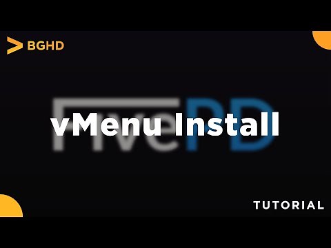vMenu - FiveM Install Tutorial