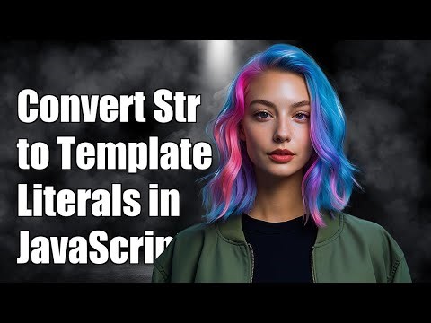 Automatically Convert String Concatenation to Template Literals in JavaScript