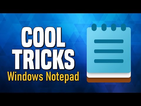 7 Cool NOTEPAD TRICKS You'll Wish You Knew Earlier!