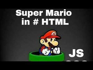 How to Create Super Mario in HTML | Execute Super Mario in Website | Super Mario HTML,Js,Css