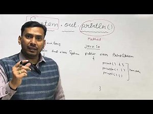 Understanding System.out.println() in Java | Java Tutorial | Lec-20 Java Guru Ravi