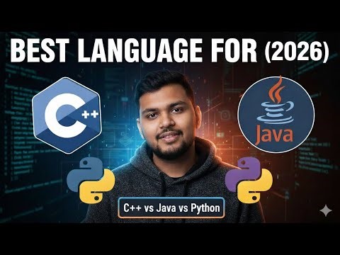 Best Language for DSA in 2026? 🤯 C++ vs Java vs Python #dsa #c++ #java #python