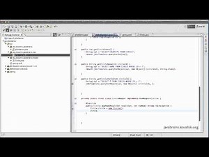 Spring Tutorial 41 - Implementing RowMapper