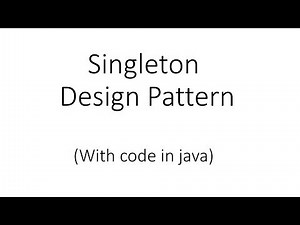 Singleton Design Pattern in Java