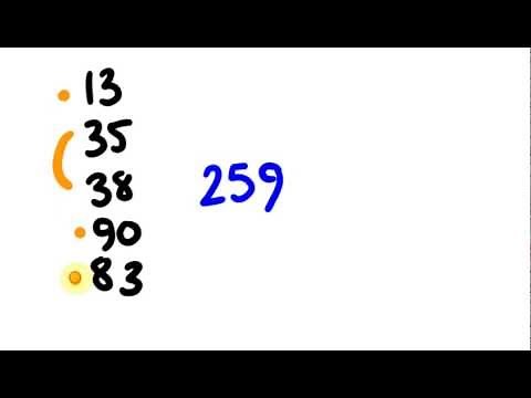 Mental Addition Trick - Add faster than a calculator in your head!