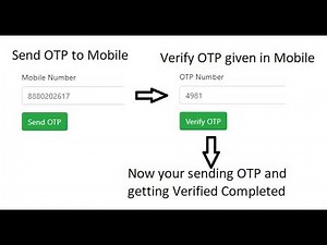 How to send OTP and Verify OTP in PHP
