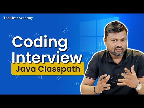 Coding Interview Round #1 | How To Set Java Classpath in Windows 11?