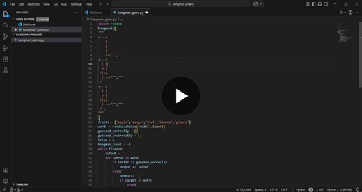 Building Hangman Game in Python with Logic Flow | Shivanshi Shrivastava posted on the topic | LinkedIn