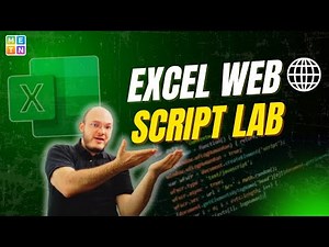 “Excel Web + Desktop united by Script Lab 💻☁️”