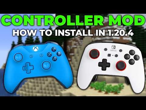 How To Play Minecraft with a Controller on PC (Java Edition 1.20.4)