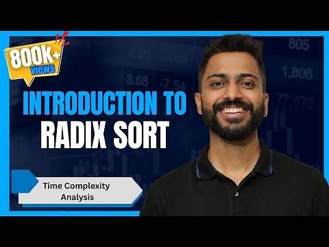 L-3.9: Radix Sort | Easiest explanation with example
