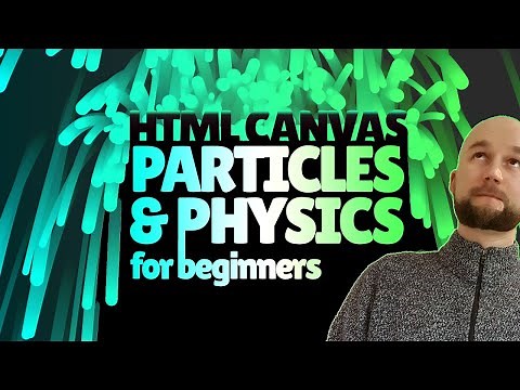 JavaScript project tutorial for beginners [HTML Canvas Particles]
