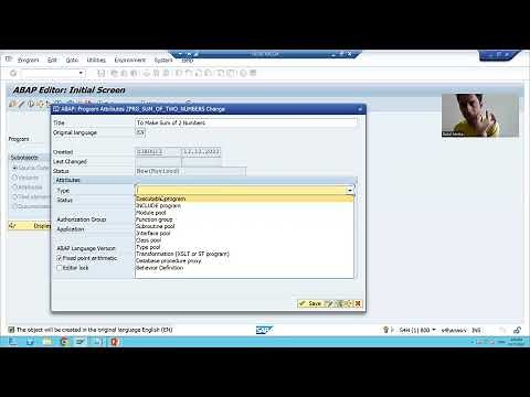 1 - ABAP Programming - ABAP Editor Part1