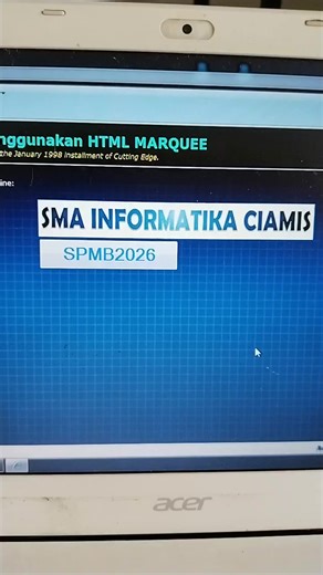 SMA Informatika Ciamis, Program Plus nya yaitu : Mempelajari Hardware PC, Bahasa Jepang, Komputer Akuntansi, Microsoft Office, coding html, coding javascript, tag html, pemrograman JavaScript, pemrograman web, web developer, Program Aplikasi Keinformatikaan Kewirausahaan #html #pemrograman #website #programming #coding