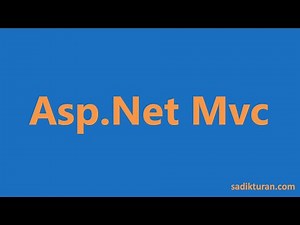 26-Asp.Net Mvc Dersleri-ConnectionString