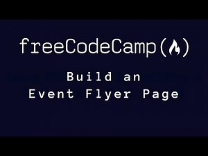 freeCodeCamp - Build an Event Flyer Page