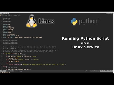 Running Python Script as a Linux Service